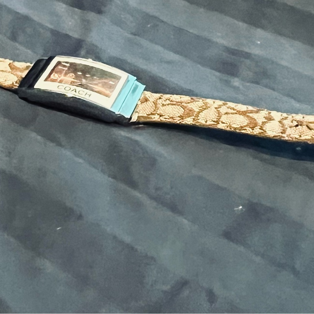 Coach Tan Signature Watch
